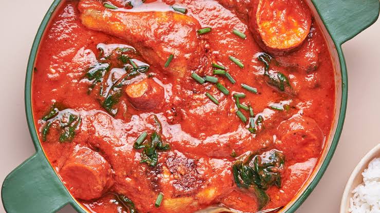 Learn how to make Nigerian stew with a rich blend of tomatoes, peppers, and spices for a flavorful dish perfect for any meal.