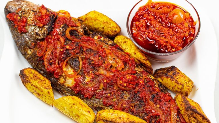 The Nigerian Love Affair with Roasted Plantain and Fish