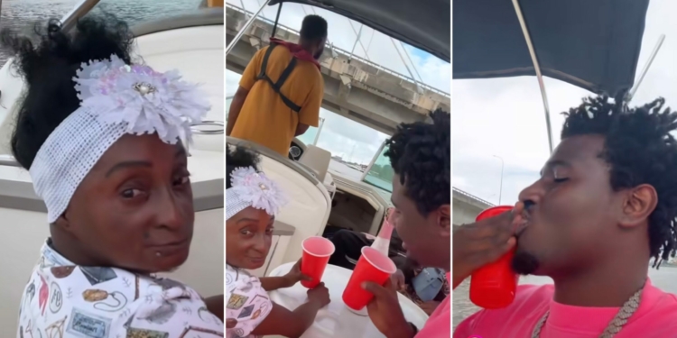 Nasty Blaq and Aunty Ramota's Lovey-Dovey Boat Cruise