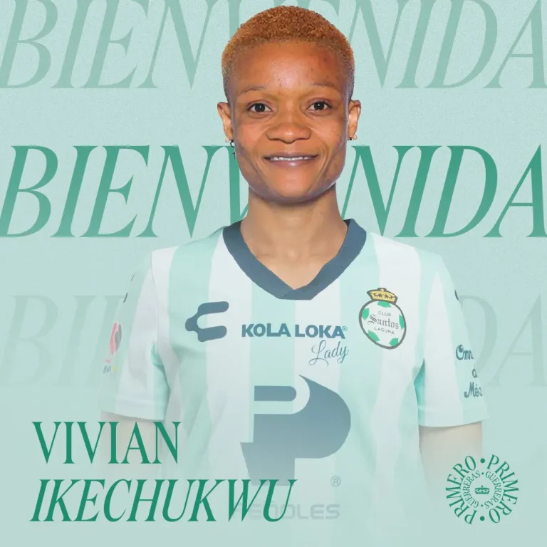 Super Falcons’ Vivian Ikechukwu Joins Mexican Club Santa Laguna