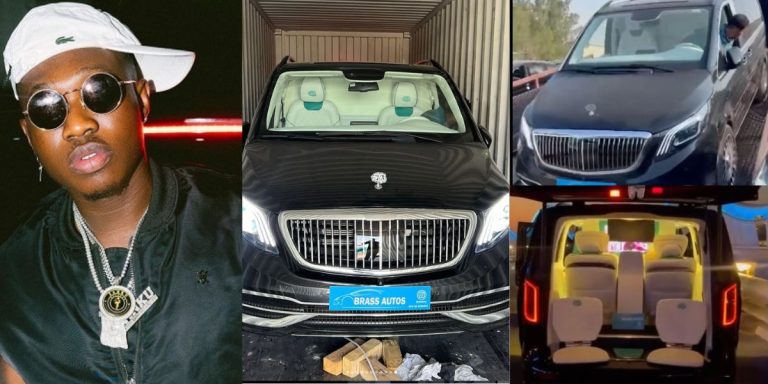 Zlatan Gifts Himself a Customized Maybach Van Worth ₦375M