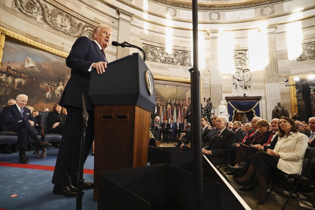 Donald Trump has been sworn in as the 47th president of the United States.